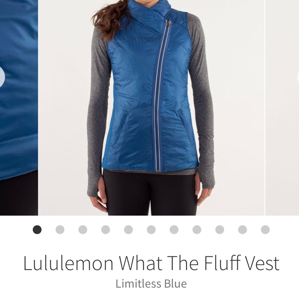 Lululemon What The Fluff Vest